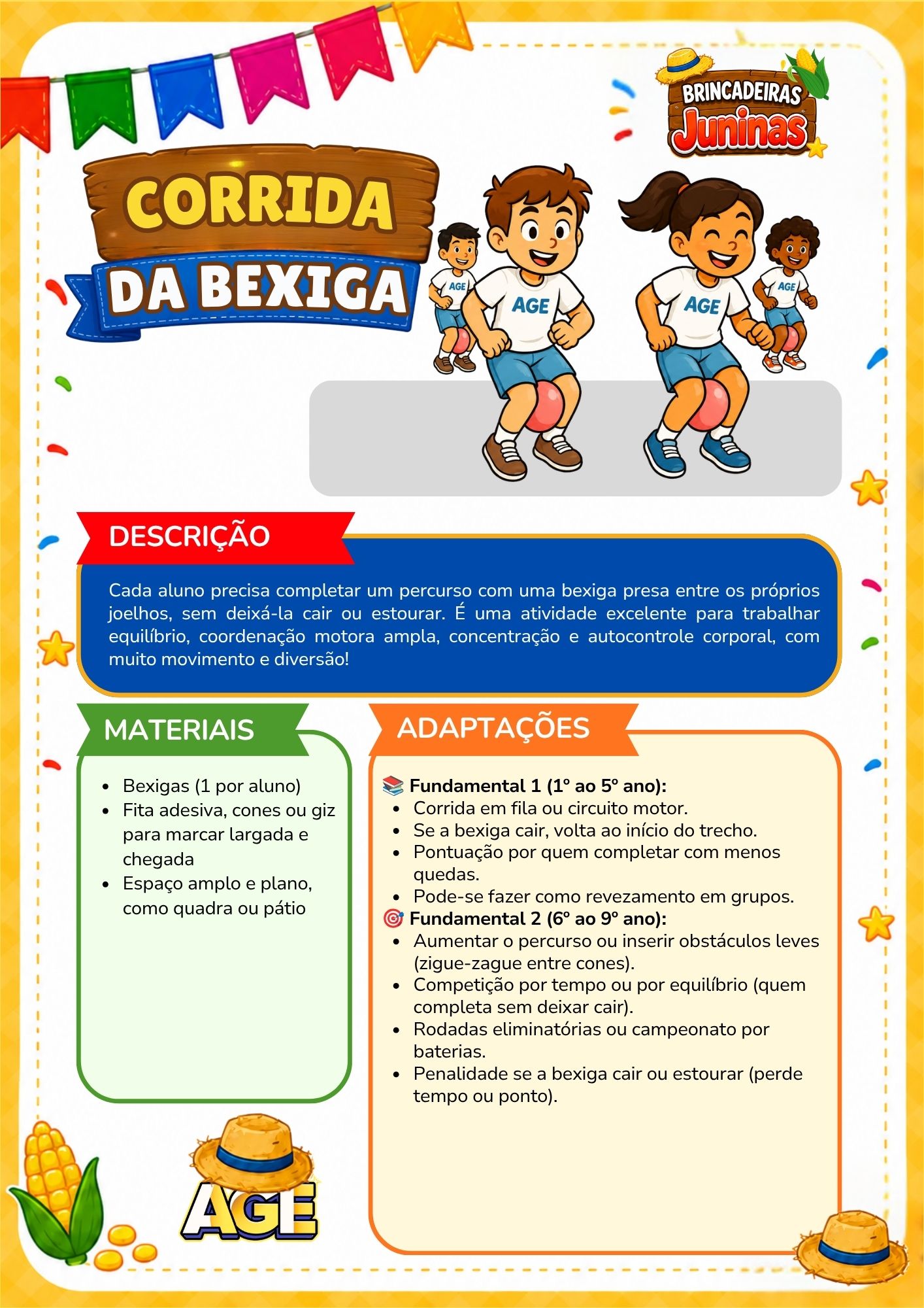 BRINCADEIRAS JUNINAS 2026 - Imagem 2