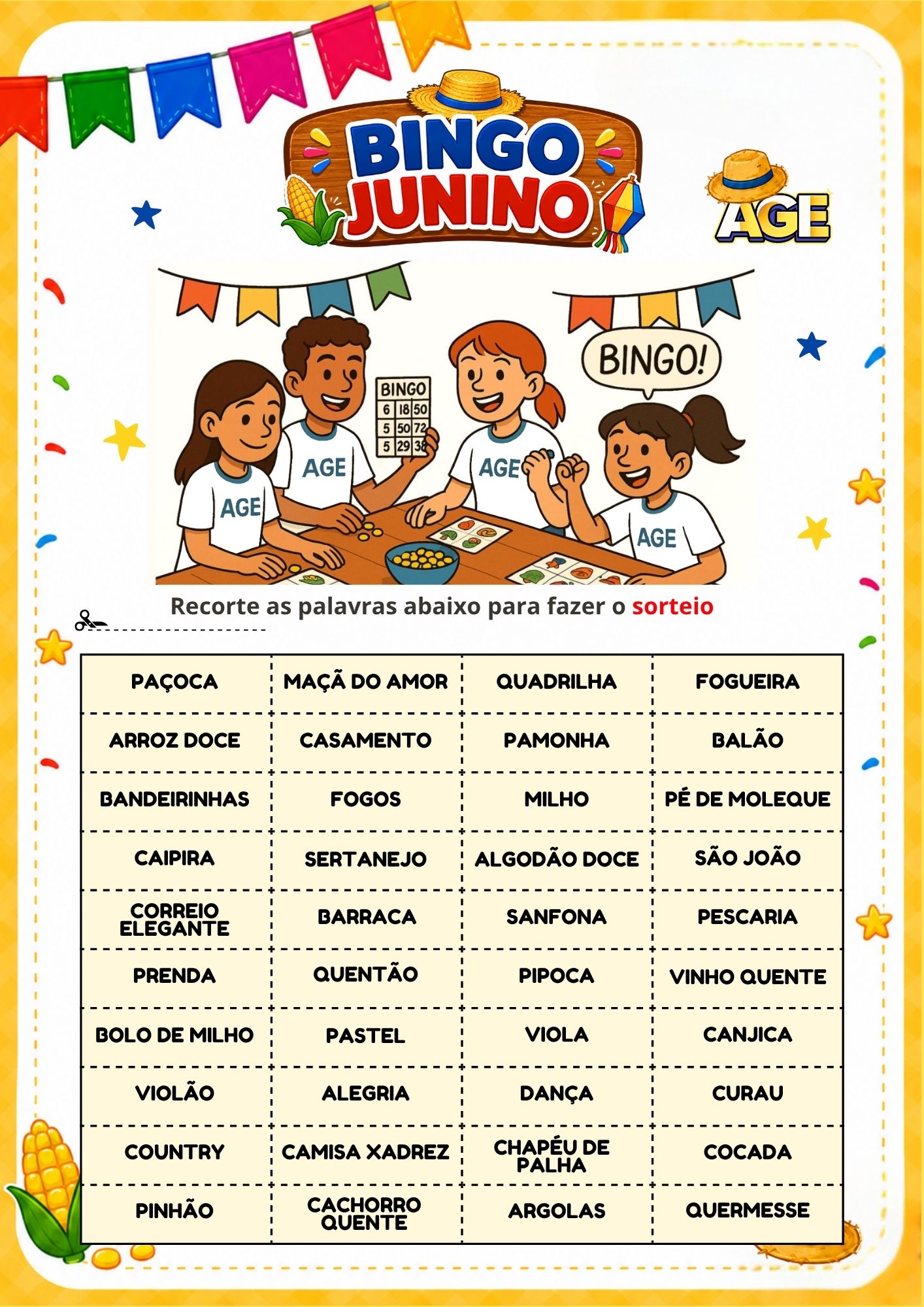 BRINCADEIRAS JUNINAS 2026 - Imagem 8